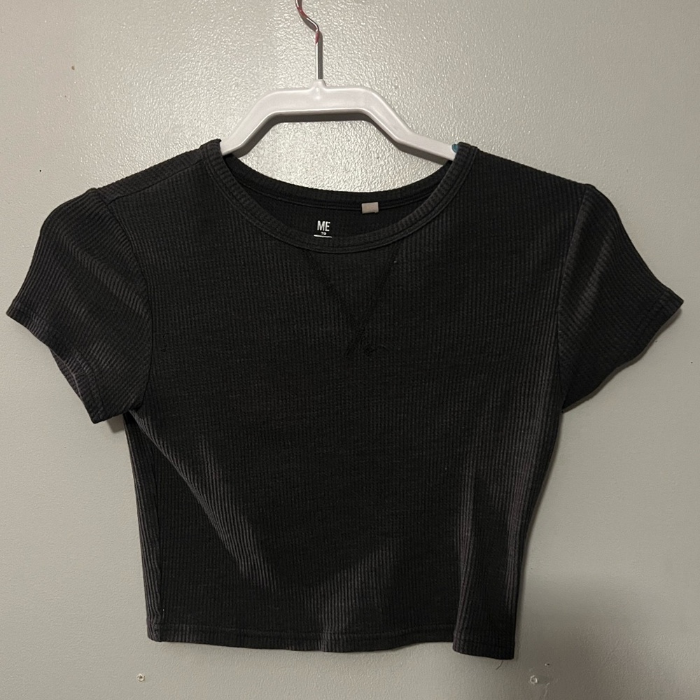 PacSun “Me To We” Ribbed Crop Top
